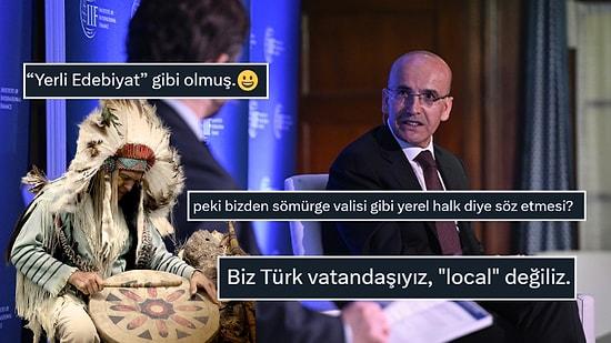 Mehmet Şimşek'in Konuşmasında Dikkat Çeken "Yerel Halk" İfadesi Yorumları İkiye Böldü