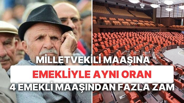 Asgari Ücrete 'Ara', Emekliye 'Ek' Zam Yok Vekillerin Maaşına 43 Binden Fazla Zam Gelecek!