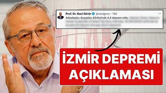 İzmir Depremi Sonrasında Naci Görür’den Açıklama: "2020'de de 6.6 Deprem Olmuştu"