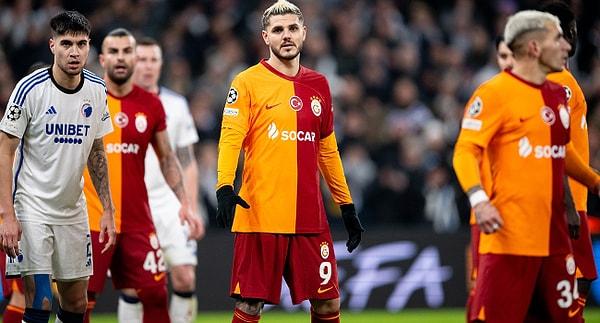 Galatasaray, Şampiyonlar Ligi grubunda 3. oldu.