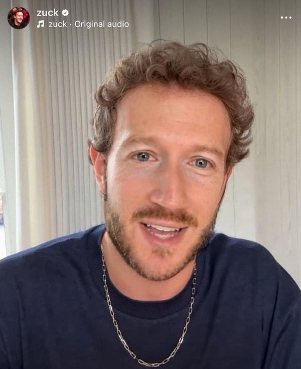 Saçlarını uzatıp sakal bırakarak büyük bir 'imaj' değişikliğine giden Zuckerberg'ün son haline birçok yorum geldi.