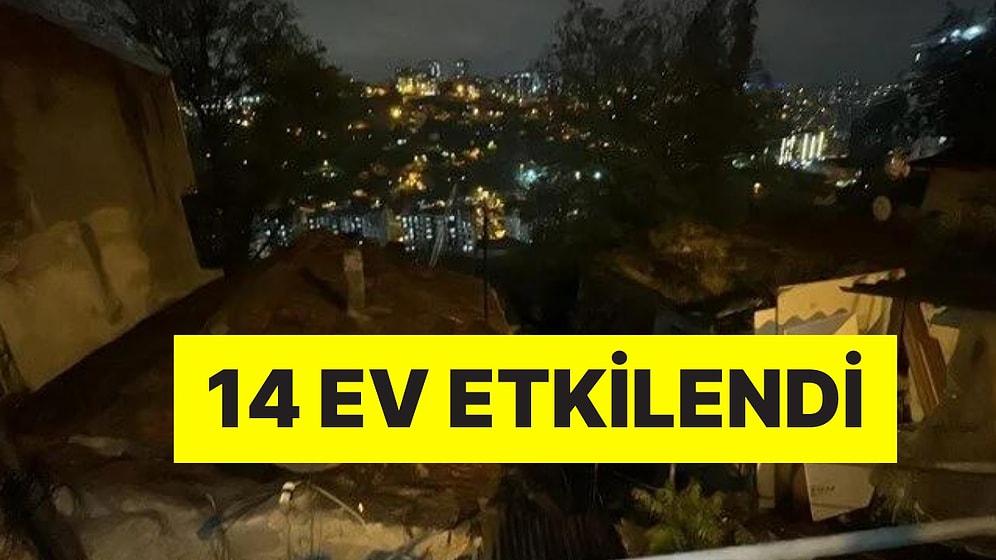 İstanbul'da Toprak Kayması: 70 Kişi Tahliye Edildi