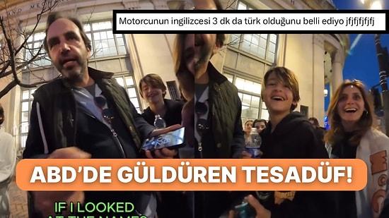 ABD’de Türk Bir Aile ile Motorcunun Çantadan Açılan Sohbetinin Tebessüm Ettiren Sonucu