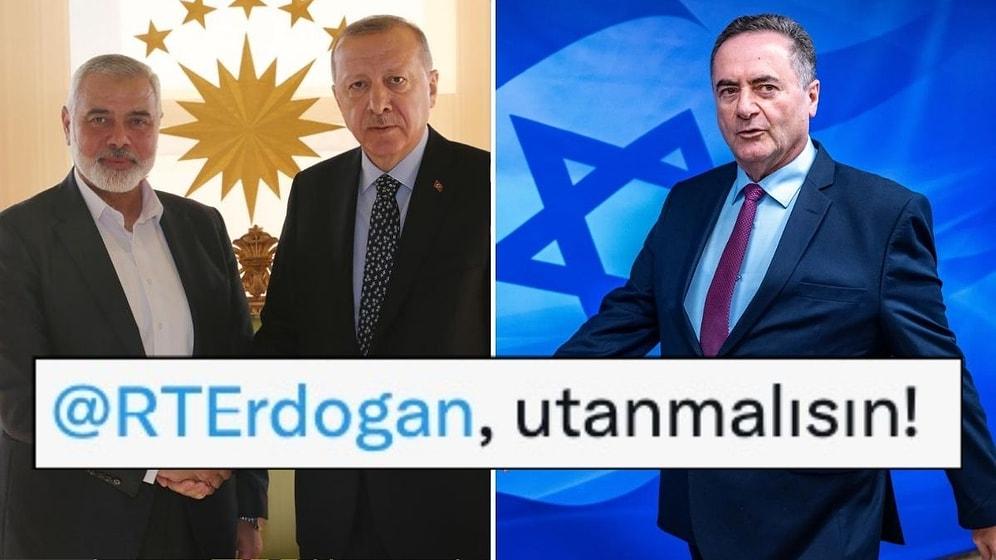 Hamas’ı İstanbul’da Ağırlayan Cumhurbaşkanı Erdoğan’a İsrail’den ‘Türkçe’ Tepki: “Utanmalısın!”