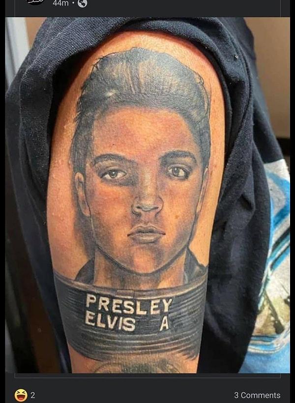 8. Elvis Presley sakın görmesin bunu.