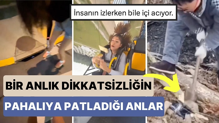 Her Birine İçiniz Acıyacak: Bir Anlık Dikkatsizlikle Telefonların Kullanılamaz Hale Geldiği Talihsiz Kazalar