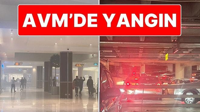 İstinyePark Alışveriş Merkezi’nde Yangın: Vatandaşlar Tahliye Edildi