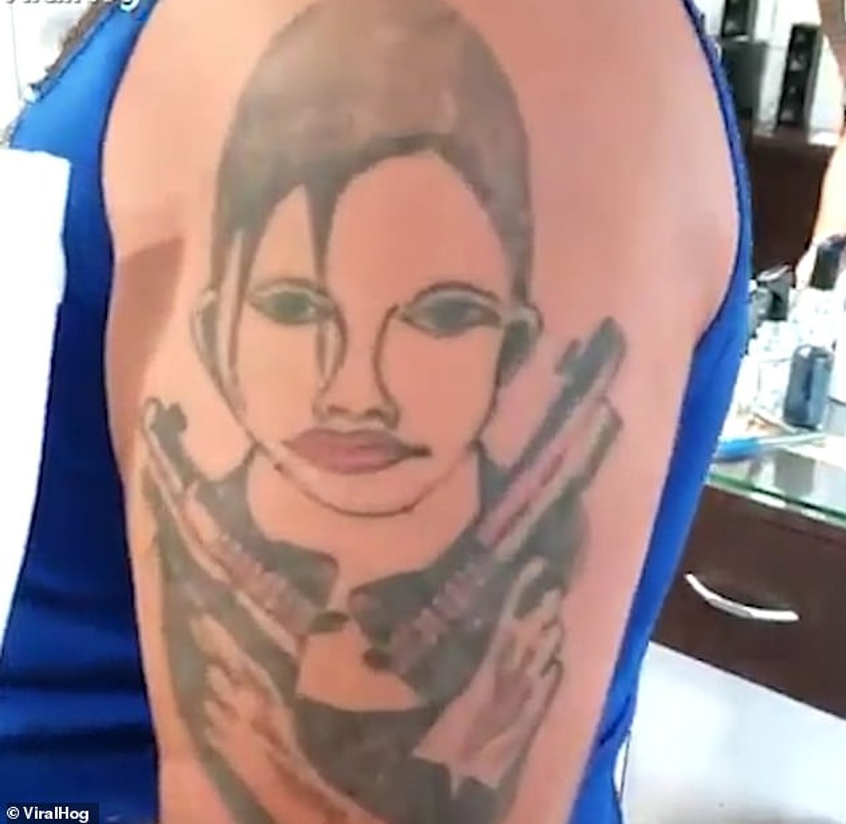 Uma Jolie Tattoo