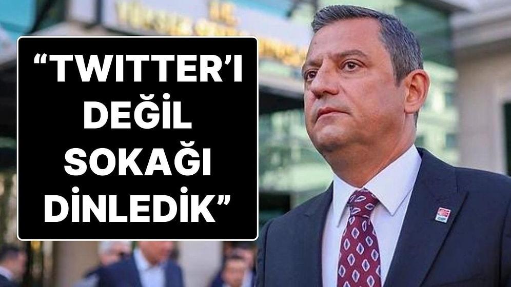 CHP Genel Başkanı Özgür Özel’den Seçim Yorumu: “Twitter'ı Değil Sokağı Dinledik”