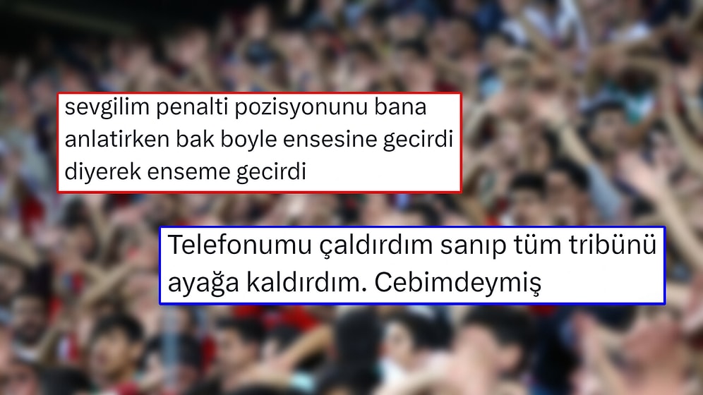 Başlarına Neler Gelmiş Neler! Tribündeki En Saçma Anılarını Paylaşıp Güldüren Kullanıcılar