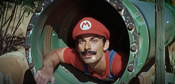 Peki takvimleri daha da geri sarıp Mario'yu 1950'li yılların sinema dünyasına ışınlasak ne olurdu?