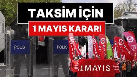 İstanbul Valisi Gül: "Taksim Meydanı 1 Mayıs Kutlamalarına Kapalı"