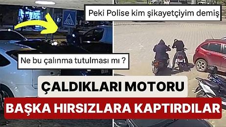 Adana'da İki Hırsız Çaldıkları Motoru Lokantada Yemek Yedikleri Sırada Başka Hırsızlara Kaptırdı