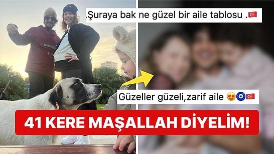 Ece Çeşmioğlu ile İkinci Bebeklerini Kucağına Alan Taner Ölmez'in 23 Nisan'ı Aile Pozuyla Kutlaması Mest Etti