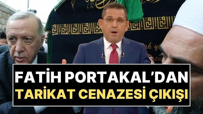 Fatih Portakal'dan Cumhurbaşkanı Erdoğan'a Tarikat Cenazesi Tepkisi: "Anıtkabir'e Gitmenizi Beklerdim"