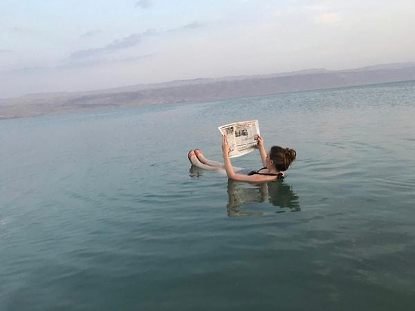 Ancak 1930'lardan beri Ölü Deniz'in tamamen ölü olmadığı biliniyor.