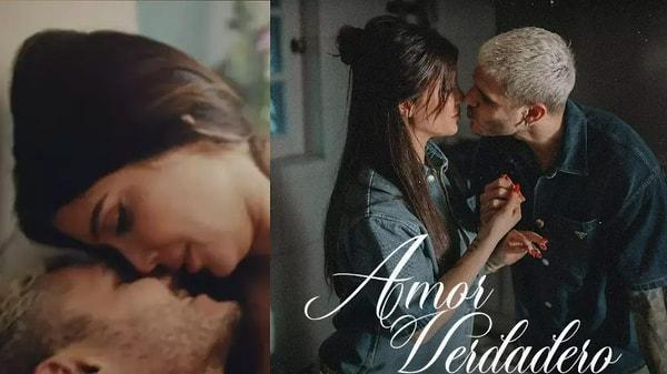 Model ve eski televizyon sunucusu, sosyal medya hesabından "Amor verdadero" adını verdiği şarkısının ilk klip görüntülerini yayınladı.