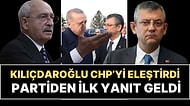'Sarayla Müzakere' Çatlağı: Kemal Kılıçdaroğlu CHP'yi Eleştirdi, Partiden İlk Yanıt Geldi