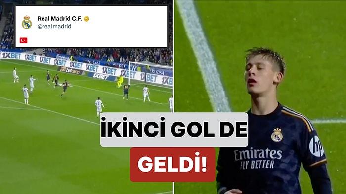 Yine Güzel Haber Geldi: Arda Güler Real Madrid Formasıyla İkinci Golünü Attı!