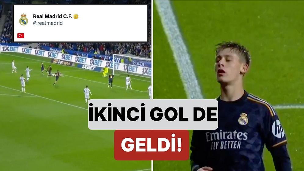 Yine Güzel Haber Geldi: Arda Güler Real Madrid Formasıyla İkinci Golünü Attı!