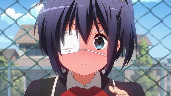 11. Rikka Takanashi - 'Love, Chunibyo & Other Delusions!'