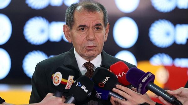 Galatasaray Başkanı Dursun Özbek de bugün yaptığı açıklamada yeniden başkanlığa aday olacağını açıkladı.