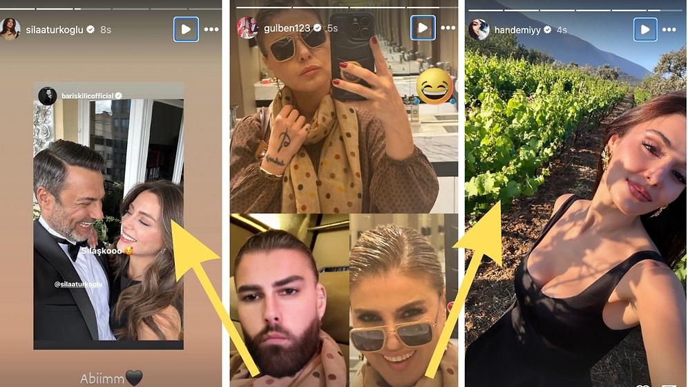 Filtre Deneyen Gülben Ergen'den Pembe Kombinli Danla'ya 27 Nisan'da Ünlülerin Yaptığı Instagram Paylaşımları