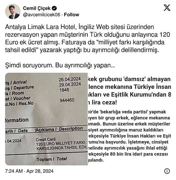 Sosyal medyadan ise tepkiler çığ gibi büyüdü;