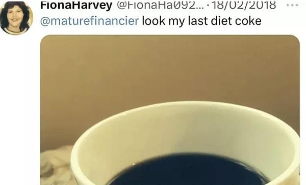 The user pointed out that Fiona Harvey shared her last Twitter (X) post in 2018, showcasing some of her other posts from the account.