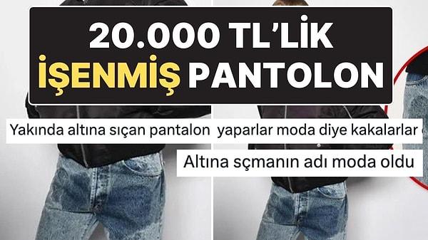 Yeni Moda 'İşenmiş' Pantolonlar Yok Satıyor!