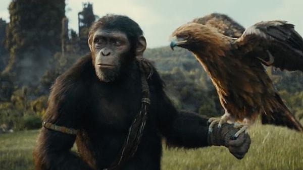 Directed by Wes Ball and starring top actors like Freya Allan, Peter Macon, Eka Darville, Kevin Durand, and Owen Teague, "Kingdom of the Planet of the Apes" is set to hit theaters on May 10th.