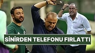 Şampiyonluk Şansı Mucizelere Kalan Fatih Terim Yuhalandı: Sinirden Telefonu Fırlattı