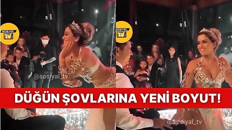 Düğün Şovlarına Gelen Yenilikler Bitmiyor: Gelinden Damada Dansöz Dansı