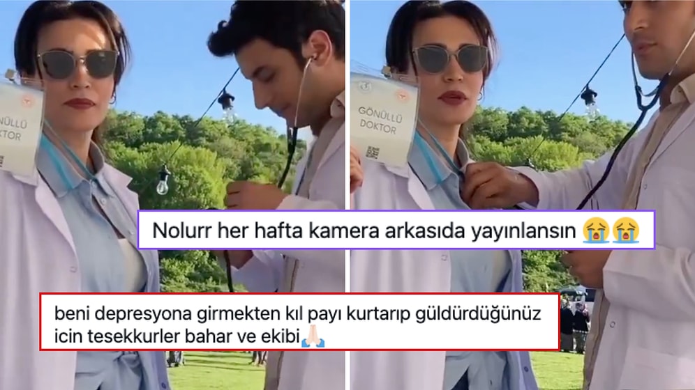 Bahar Dizisinin Kamera Arkası Görüntüleri Ortaya Çıktı!