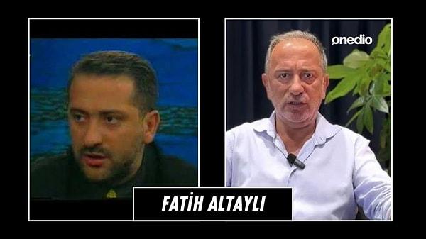 61 yaşandaki Fatih Altaylı, 80'li yıllarda gazetelerde başladığı meslek hayatını 90'lı yıllarda televizyona taşıdı. Fatih Altaylı da bu sıralar yayınlarıyla YouTube'un en hızlı yükselen gazetecilerinden.