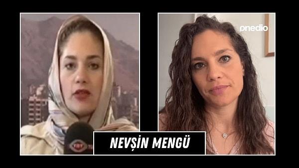 1982 doğumlu Nevşin Mengü, 2000'li yılların ortalarında TRT'nin İran Muhabiriydi. Daha sonra etkileyici bir ekran önü kariyerine de imza atan Nevşin Mengü'nün tercihi de YouTube oldu.