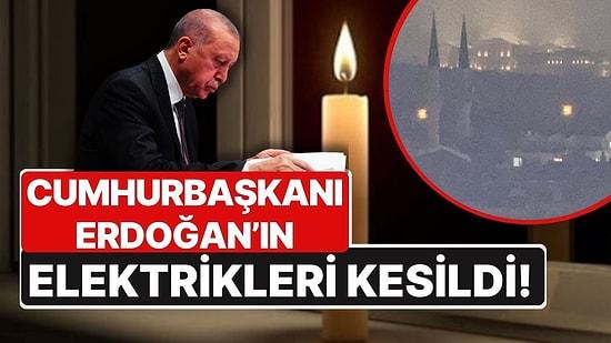 Ankara'da Sağanak Yağış Külliye'yi Vurdu: Cumhurbaşkanı Erdoğan'ın Elektrikleri Kesildi
