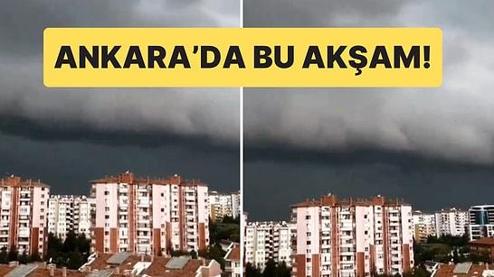Ankara’da Yağış Hayatı Olumsuz Etkiliyor: Kentte Raf Bulutu Oluştu