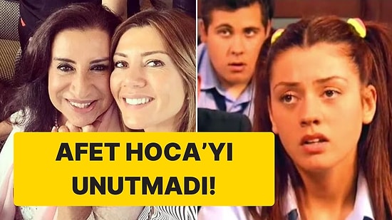 Gökçe Bahadır'dan Hayat Bilgisi'nin Afet Hoca'sı Perran Kutman'a Övgü!
