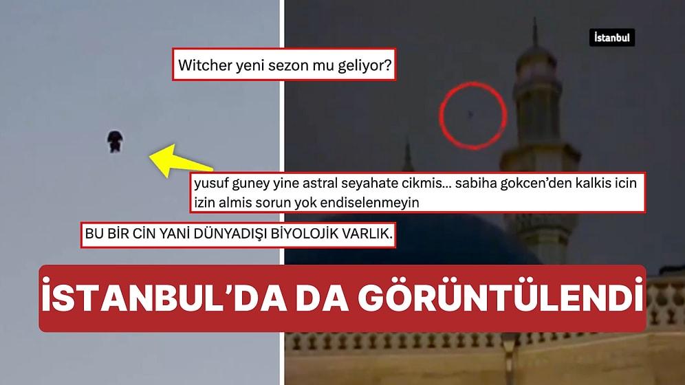 Gökyüzündeki İnsanı Andıran Cisim Muş ve Kocaeli'den Sonra İstanbul'da Görüldü! Türkiye Soruyor: Bu Cisim Ne?