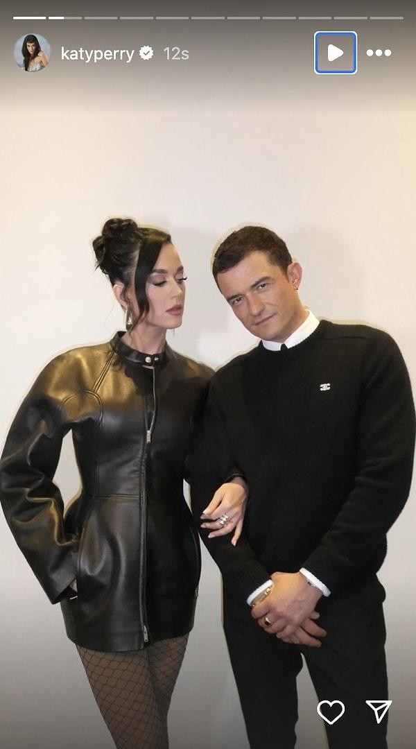 Katy Perry sevgilisi Orlando Bloom'la hava attı.