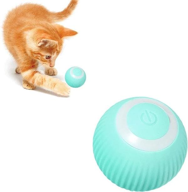 3. Oyuncu kedilerin favorisi olan otomatik hareket eden akıllı kedi topu.