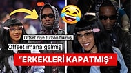 Ayrılıp Barışma İşini Oyuna Çeviren Cardi B ve Offset Çifti'nin Basketbol Maçındaki Kombinleri Dillere Düştü