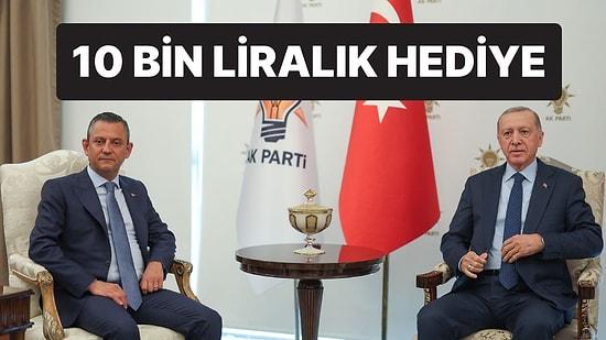 Erdoğan ile Özel Görüşmesi: 10 Bin Liralık Hediye Verildi