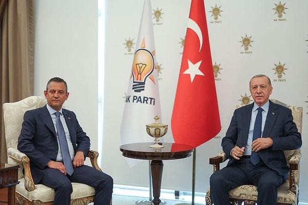 Özel, görüşmede Erdoğan’a Paşabahçe’nin “Gururla” serisinden “Cumhuriyet Ateşi” isimli objeyi hediye etti. Yalnızca 2023 adet üretilen objenin değeri, 9 bin 550 TL.
