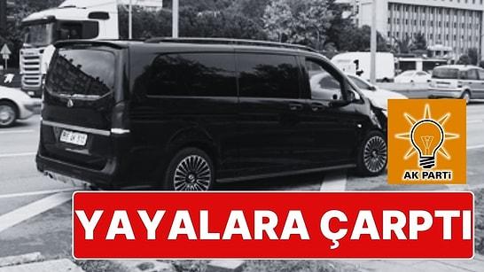 AK Parti Samsun İl Başkanı'nı Taşıyan Araç Yayalara Çarptı: 2 Yaralı