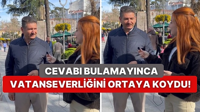 Kana Kırmızı Rengini Veren Maddeyi Bilemeyince Vatanseverliğini Konuşturup Konuyu Toparlayan Adam