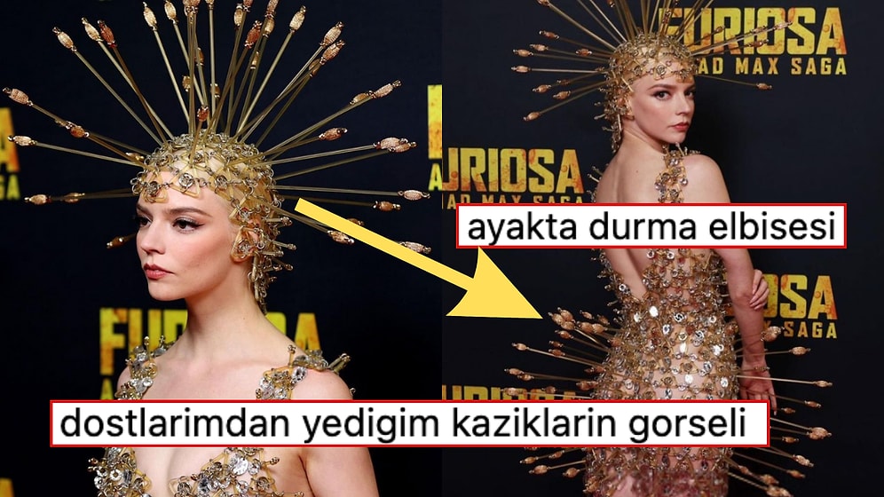 Konsept Kıyafet Konusunda Rakip Tanımayan Anya Taylor-Joy'un Kostümü "Dostlarımdan Yediğim Kazıklar" Dedirtti