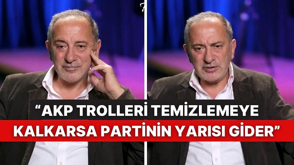Fatih Altaylı Katıldığı Programda ‘AKP ve Trolleri’ Hakkında Konuştu: “Partinin Yarısı Gider”