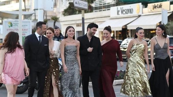 Tüm bu yaşananlardan sonra tüm ekiple beraber Cannes Film Festivali'ne giden Sıla Türkoğlu ve Doğukan Göngör'ün aralarında buzları erittiği iddiası güçlenmişti.
